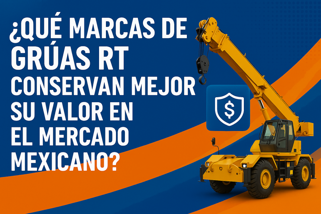 ¿Qué marcas de grúas RT conservan mejor su valor en el mercado mexicano?